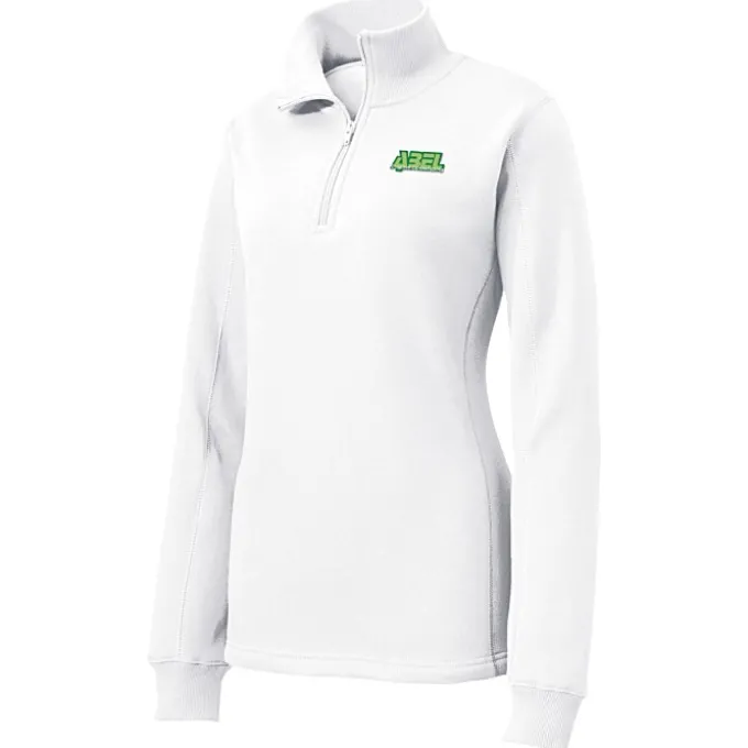 Feminine Fit 1/4-Zip Sweatshirt - Ladies' - Embroidered