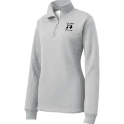 Feminine Fit 1/4-Zip Sweatshirt - Ladies' - Screen