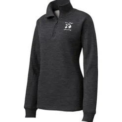 Feminine Fit 1/4-Zip Sweatshirt - Ladies' - Screen