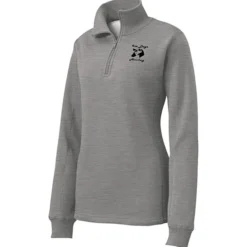 Feminine Fit 1/4-Zip Sweatshirt - Ladies' - Screen