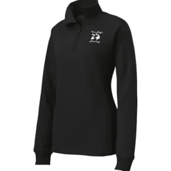 Feminine Fit 1/4-Zip Sweatshirt - Ladies' - Screen