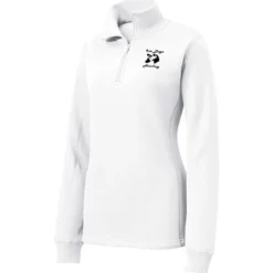 Feminine Fit 1/4-Zip Sweatshirt - Ladies' - Screen