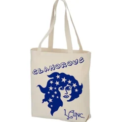 Fern 10-ounce Cotton Gusseted Tote - 15 1/4 inches x 16 inches