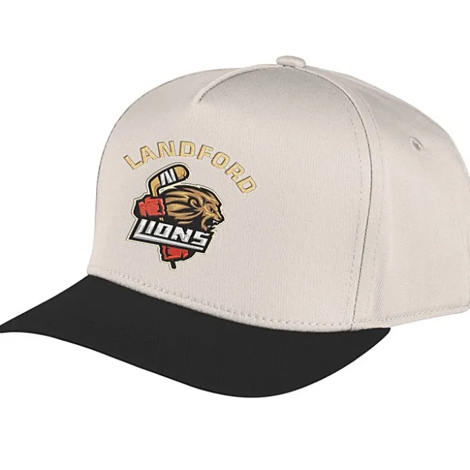 Fielder Five Panel Snapaback Cap - Embroidered