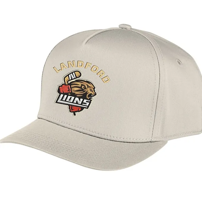 Fielder Five Panel Snapaback Cap - Embroidered