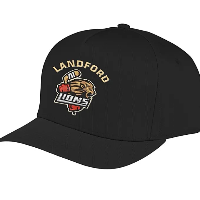 Fielder Five Panel Snapaback Cap - Embroidered