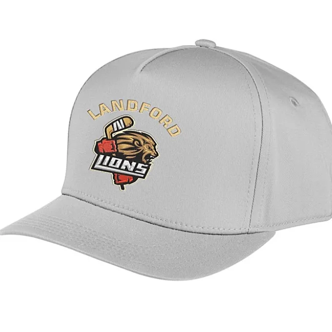 Fielder Five Panel Snapaback Cap - Embroidered