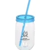 Fiesta Mason Jar with Straw - 22 oz. - 24 hr