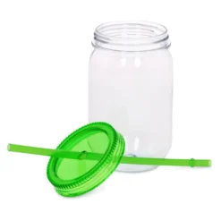 Fiesta Mason Jar with Straw - 22 oz. - 24 hr