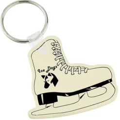 Figure Skate Soft Keychain - Opaque