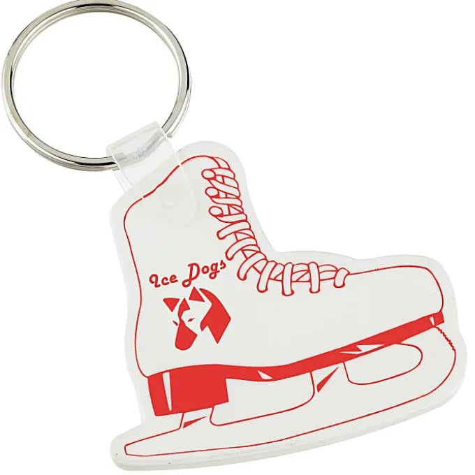 Figure Skate Soft Keychain - Opaque