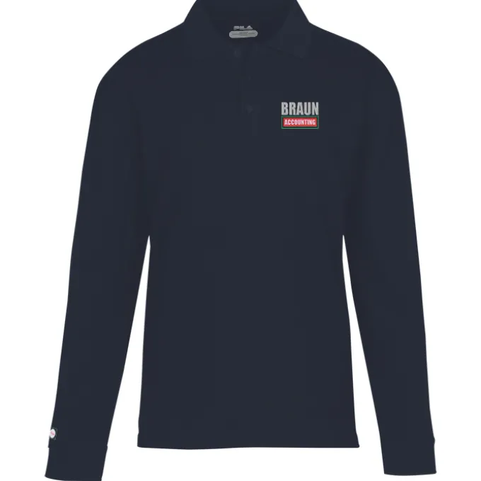 FILA Austin Long Sleeve Polo - Men's