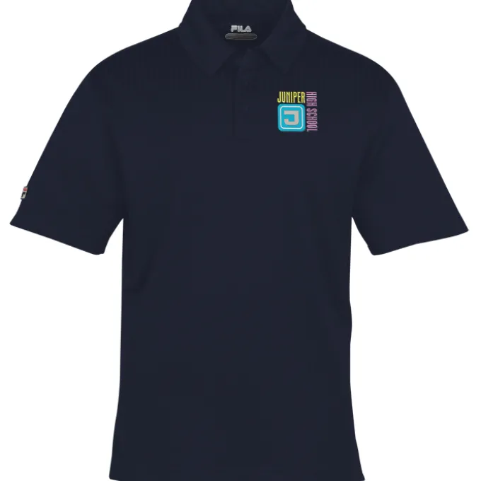 FILA Glasgow Striped Polo - Men's