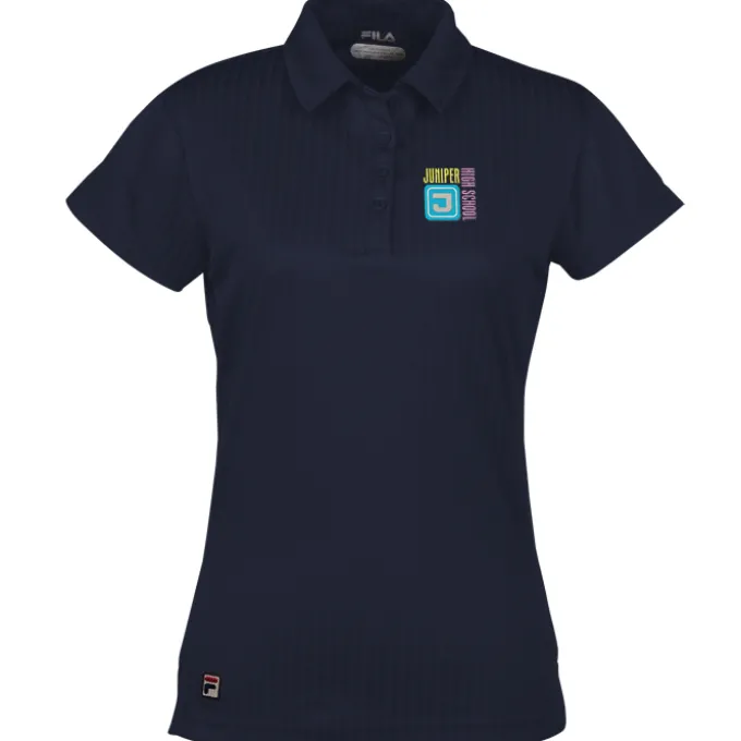 FILA Hastings Striped Polo - Ladies'