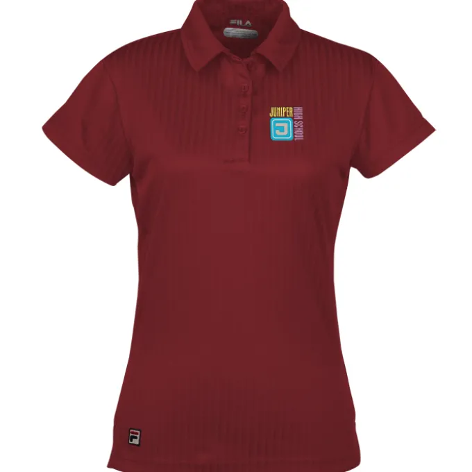 FILA Hastings Striped Polo - Ladies'