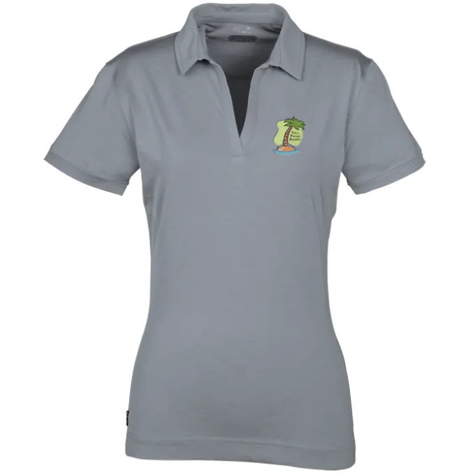 FILA Lisbon V-Neck Polo - Ladies'