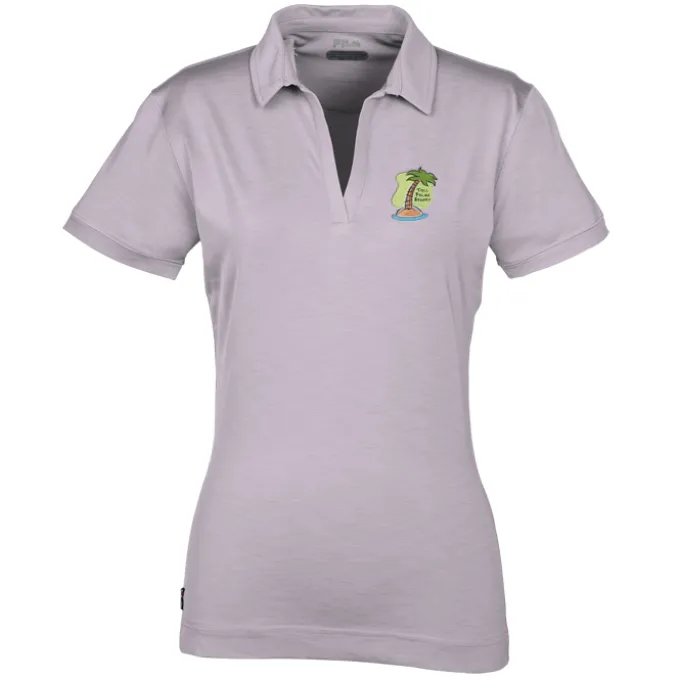 FILA Lisbon V-Neck Polo - Ladies'