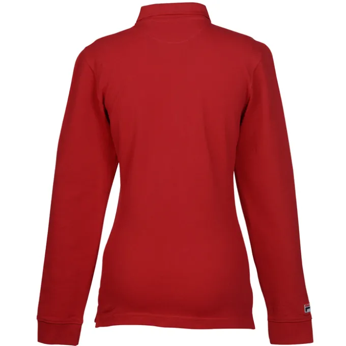 FILA Meridian Long Sleeve Polo - Ladies'