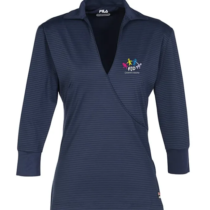 FILA Volterra Wrap Polo - Ladies'