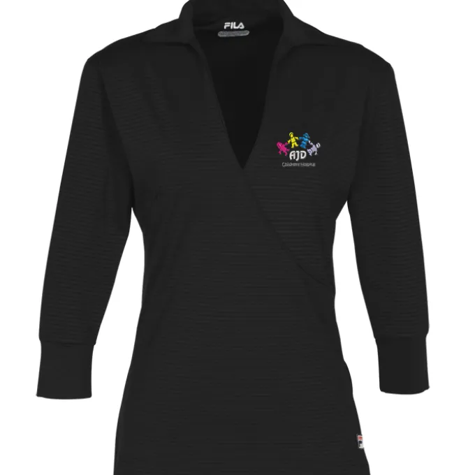 FILA Volterra Wrap Polo - Ladies'