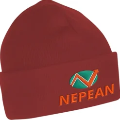 Fine Knit Beanie with Cuff