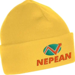 Fine Knit Beanie with Cuff