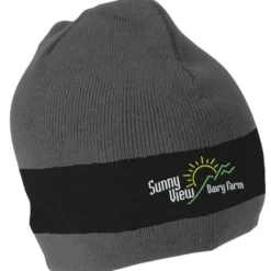 Fine Knit Single Stripe Beanie - 24 hr
