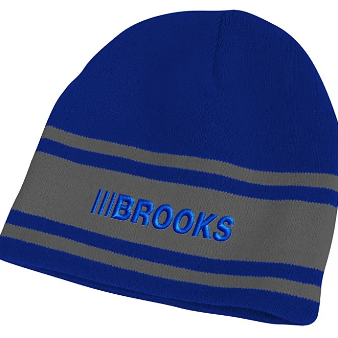 Fine Knit Three Stripe Beanie - 24 hr