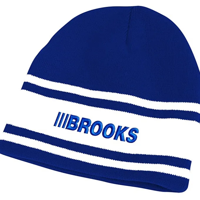 Fine Knit Three Stripe Beanie - 24 hr