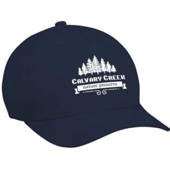 Five Panel Cap with Leatherette Backstrap