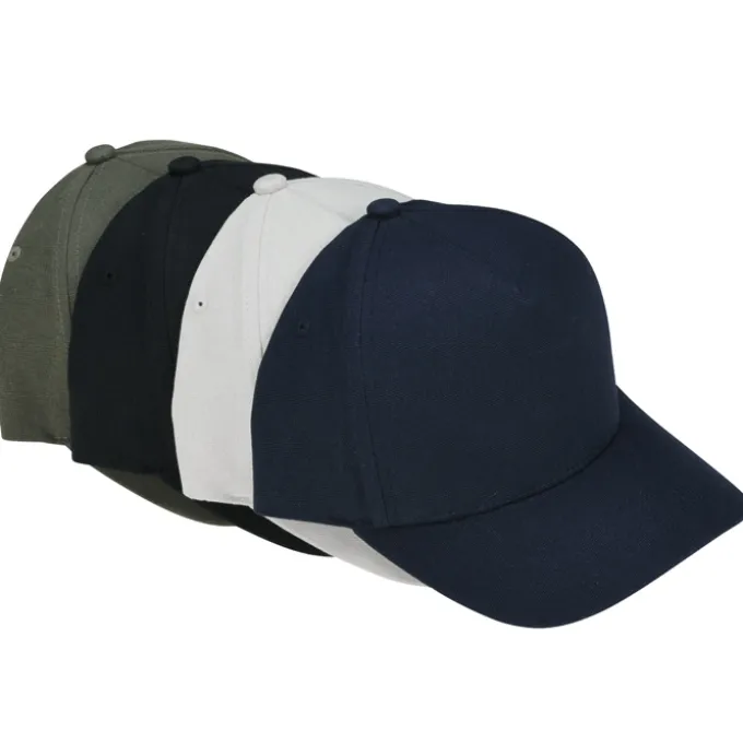 Five Panel Cap with Leatherette Backstrap