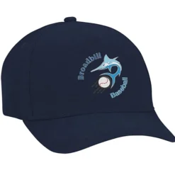 Five Panel Cap with Leatherette Backstrap - Embroidered