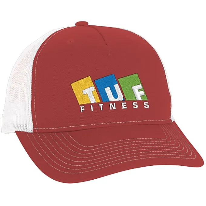 Five Panel Mesh Back Trucker Cap