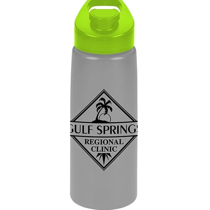 Flair Bottle with Flip Lid - 26 oz - Metallic