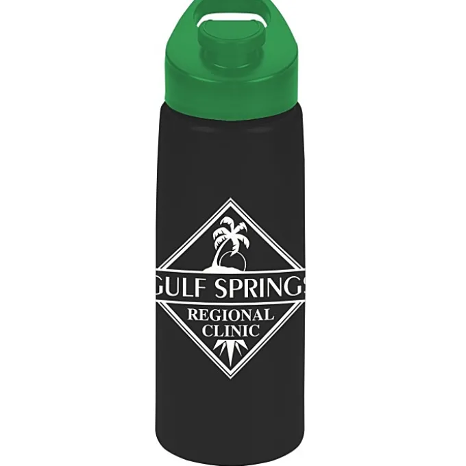 Flair Bottle with Flip Lid - 26 oz - Metallic
