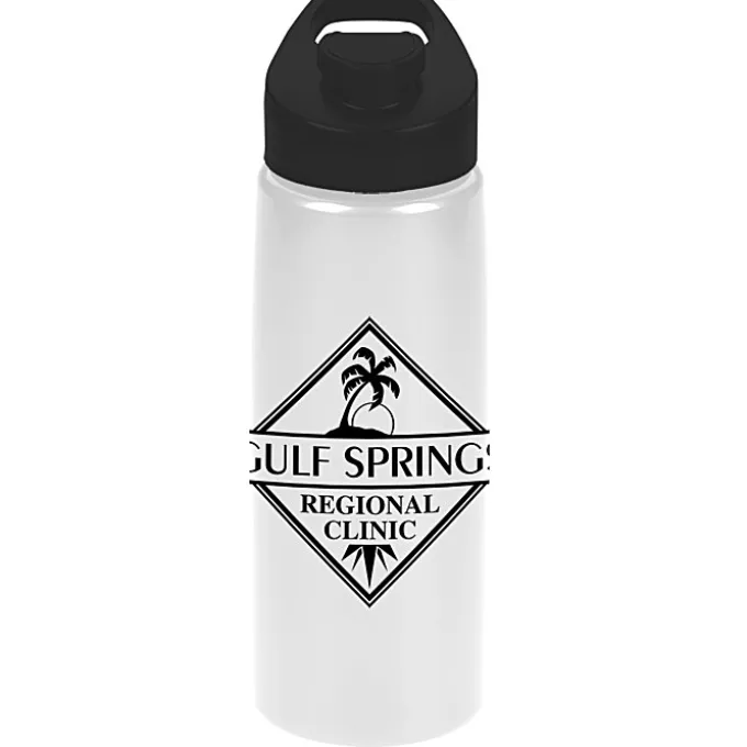 Flair Bottle with Flip Lid - 26 oz - Metallic