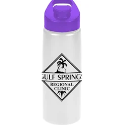 Flair Bottle with Flip Lid - 26 oz - Metallic