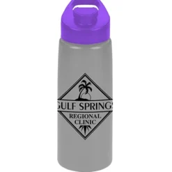 Flair Bottle with Flip Lid - 26 oz - Metallic