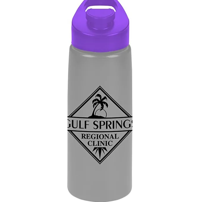 Flair Bottle with Flip Lid - 26 oz - Metallic