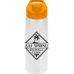 Flair Bottle with Flip Lid - 26 oz - Metallic