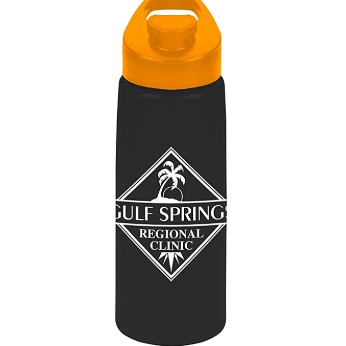 Flair Bottle with Flip Lid - 26 oz - Metallic