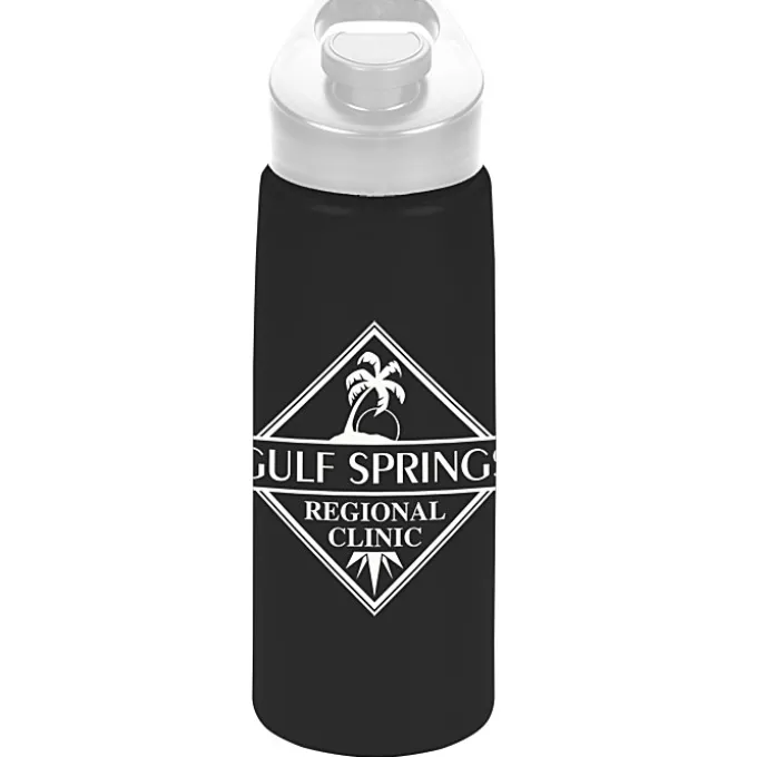 Flair Bottle with Flip Lid - 26 oz - Metallic