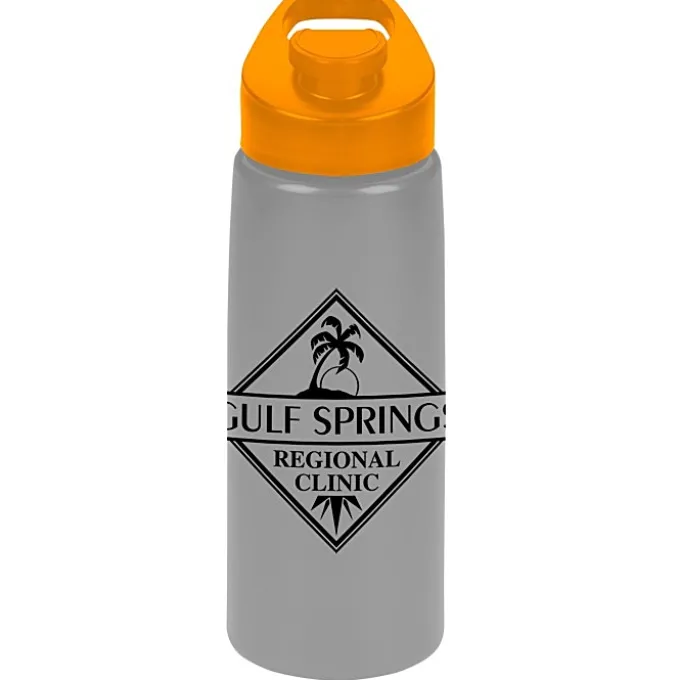 Flair Bottle with Flip Lid - 26 oz - Metallic