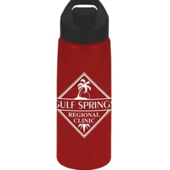 Flair Bottle with Flip Lid - 26 oz - Metallic