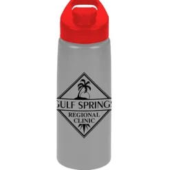 Flair Bottle with Flip Lid - 26 oz - Metallic
