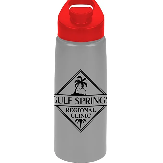 Flair Bottle with Flip Lid - 26 oz - Metallic