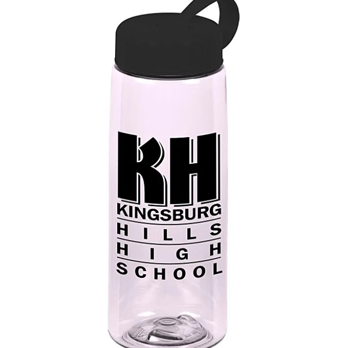 Flair Bottle with Tethered Lid - 26 oz