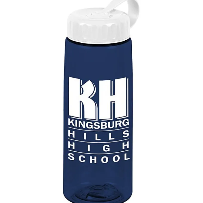 Flair Bottle with Tethered Lid - 26 oz