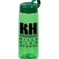 Flair Bottle with Tethered Lid - 26 oz