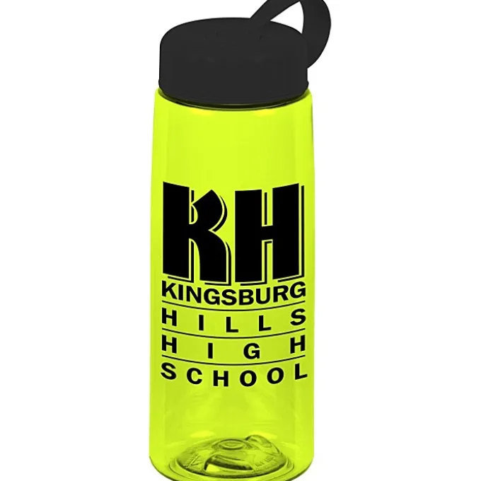 Flair Bottle with Tethered Lid - 26 oz